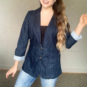 Denim Jean Blazer